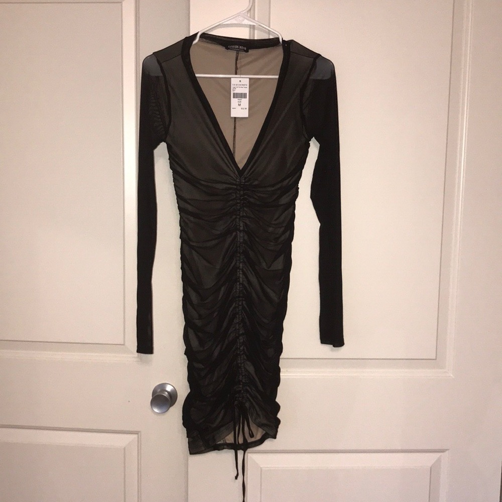 FashionNova Ruched Dress